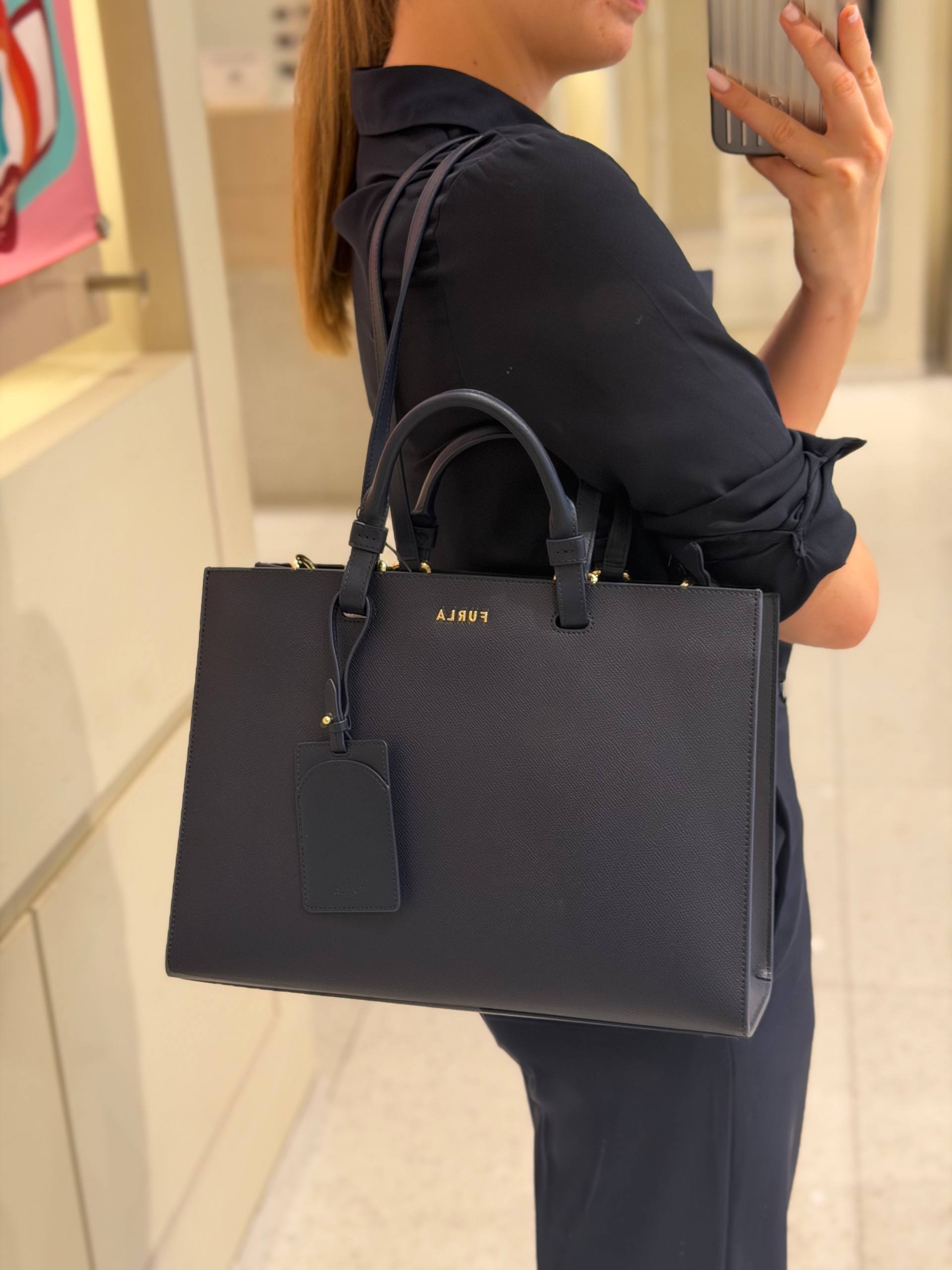 Кожаная сумка-тоут Furla