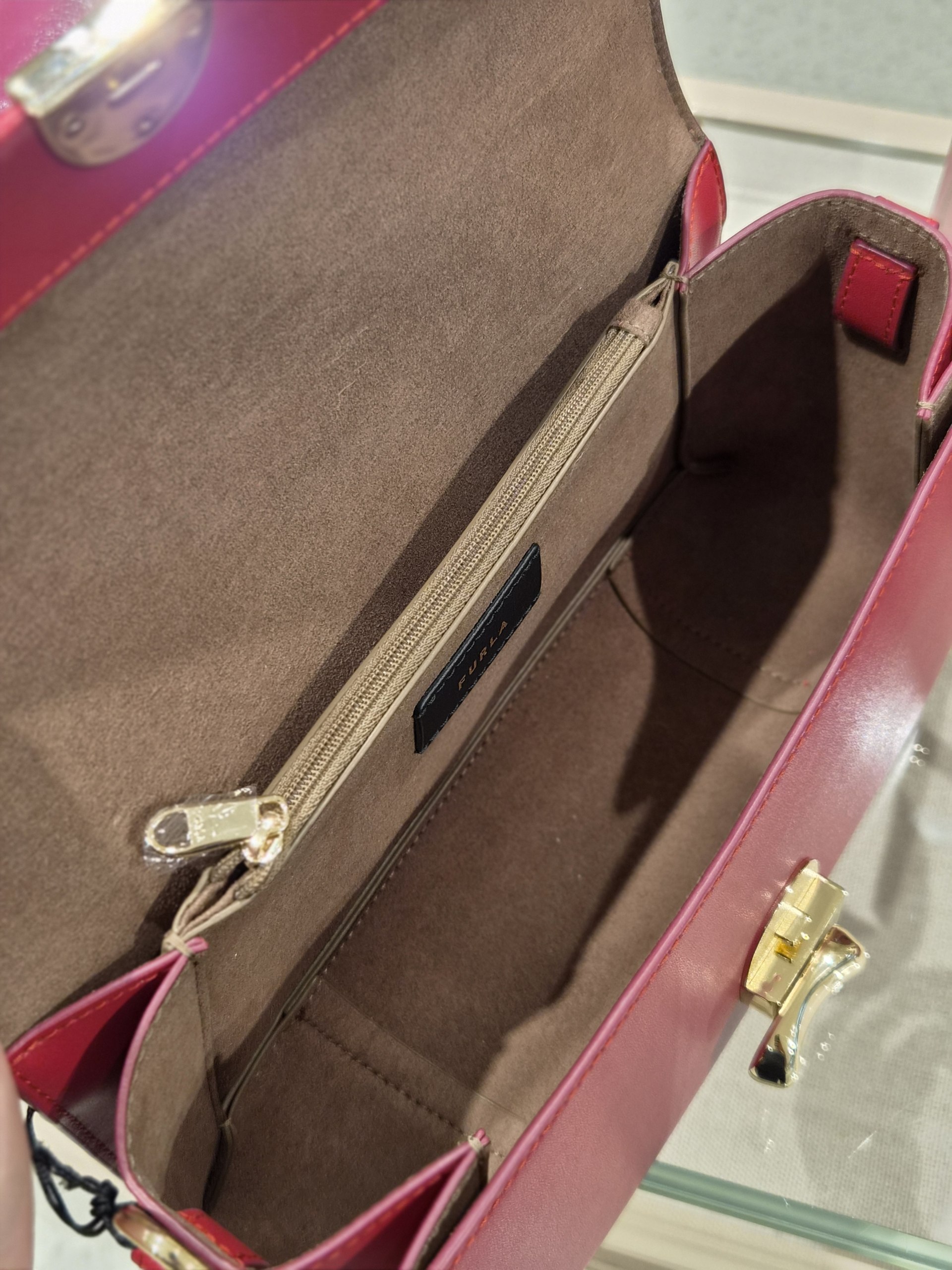 Сумка кожаная Furla Eclisse
