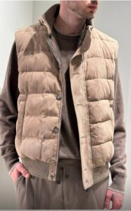 Жилет мужской замшевый PESERICO OUTLET