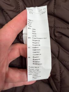Куртка из шерсти и кашемира