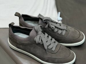 Замшевые кроссовки мужские PESERICO OUTLET