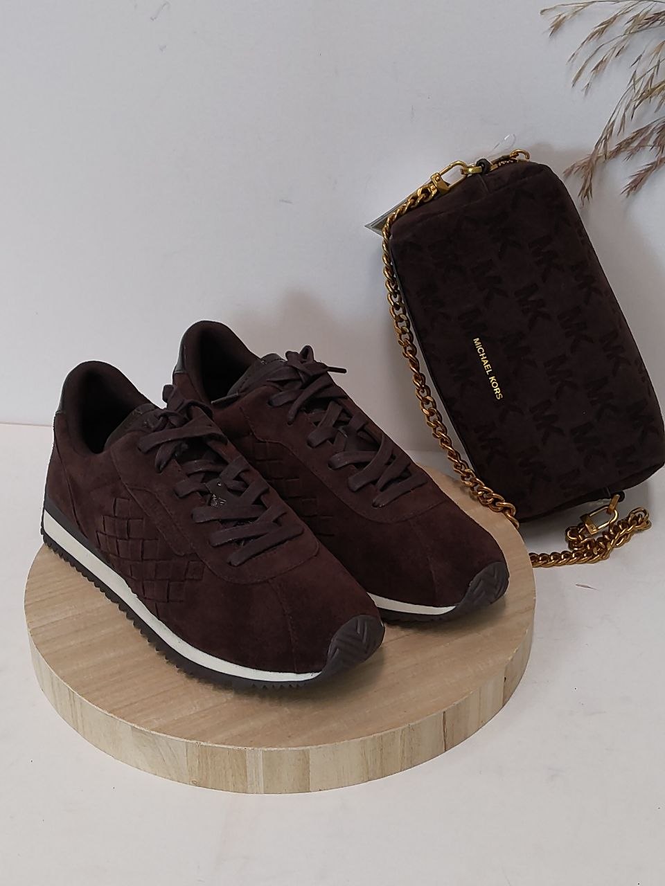 Кроссовки замшевые Michael Kors Mix