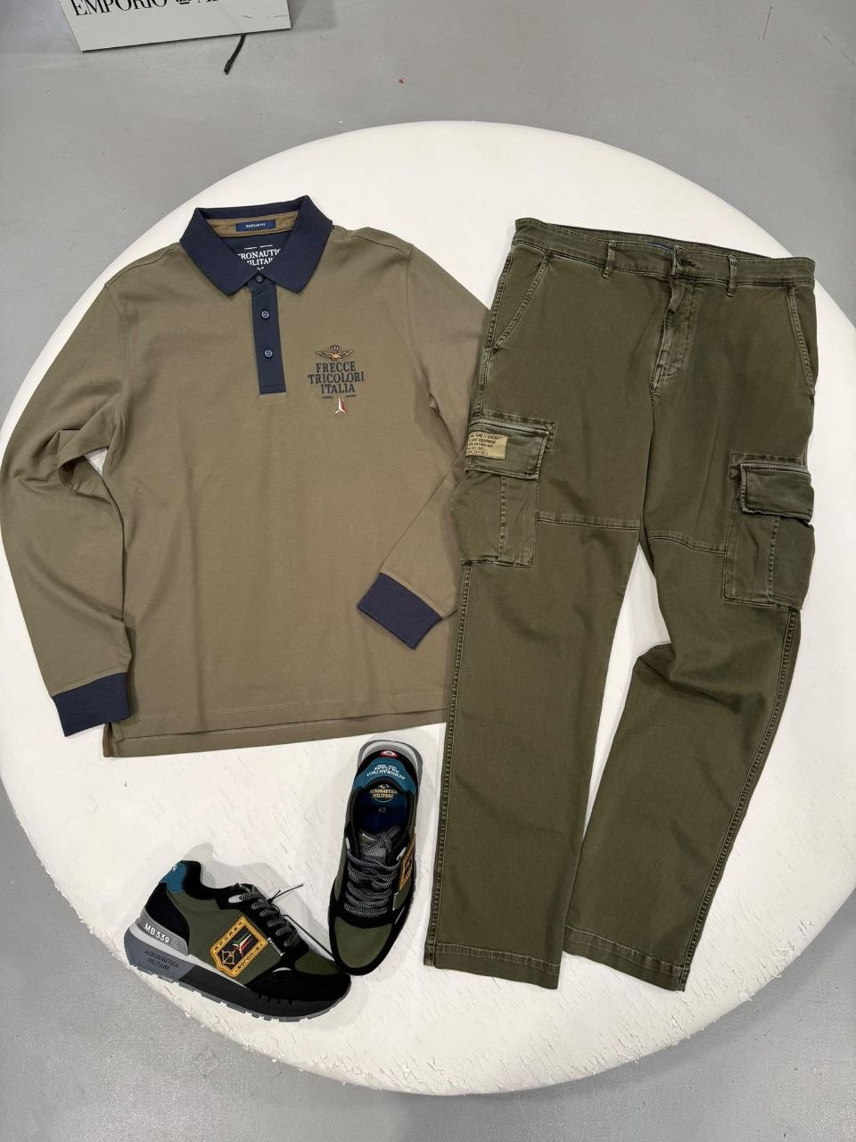 Брюки карго Aeronautica Militare Mix