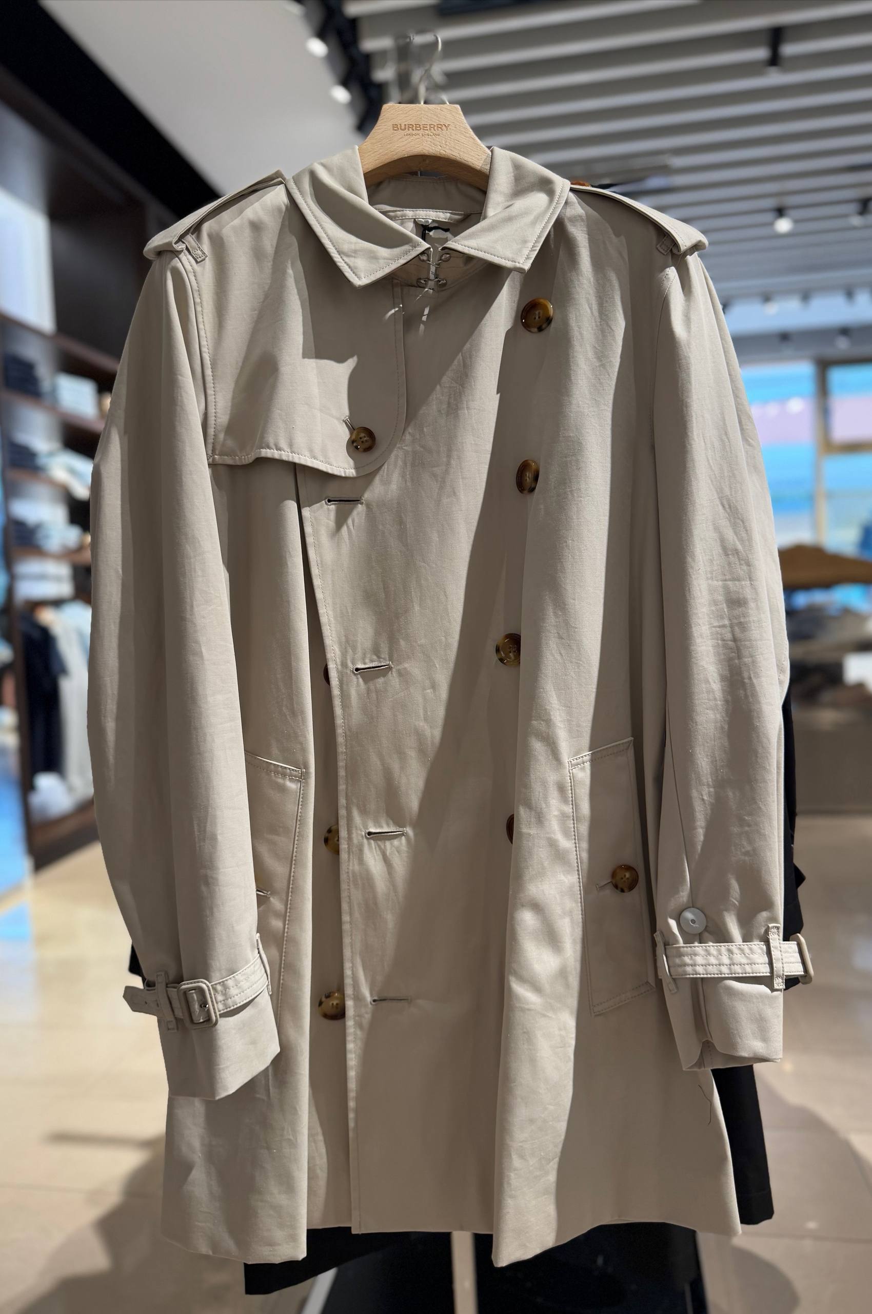 Тренч мужской Burberry BURBERRY OUTLET