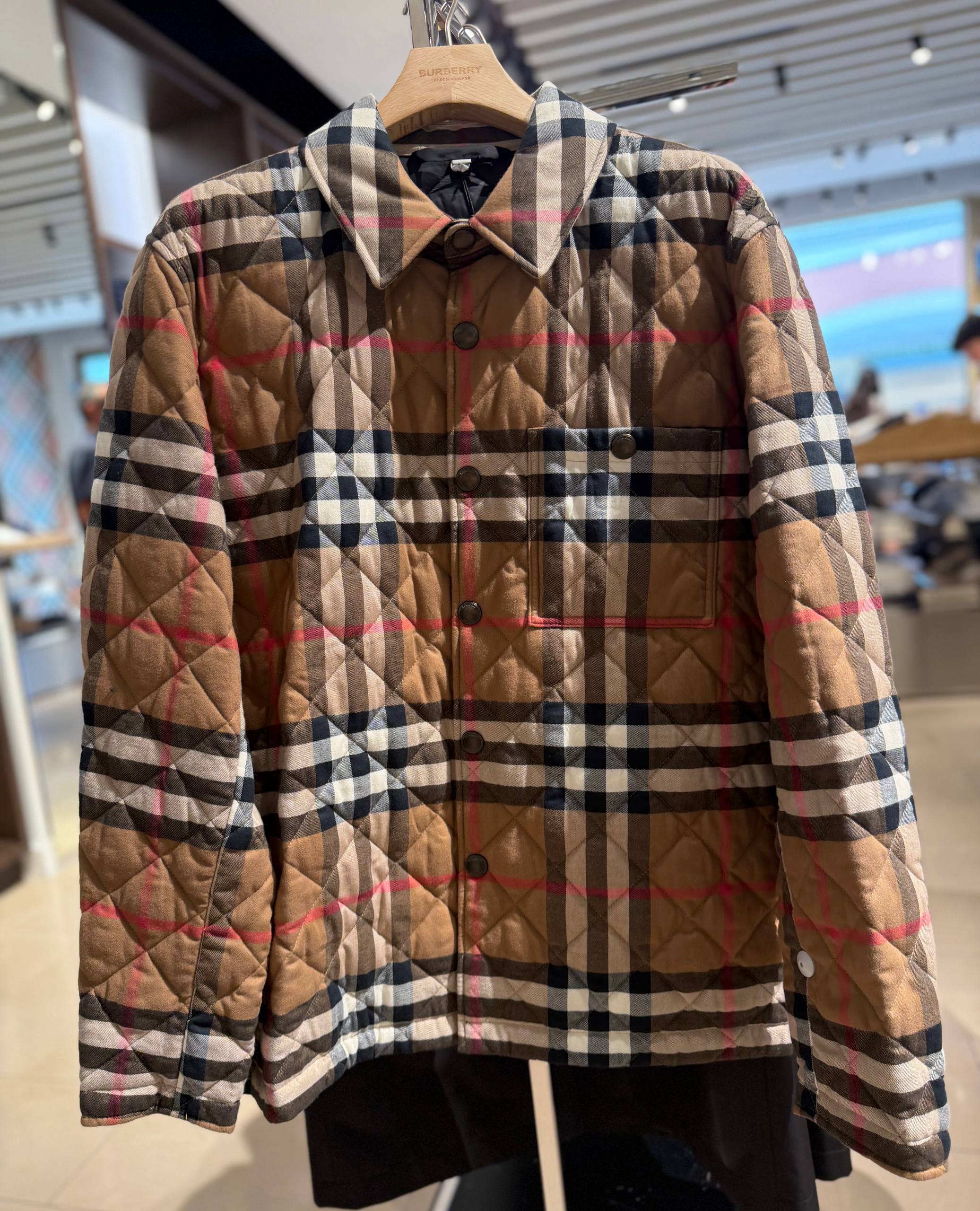 Стеганая куртка Burberry BURBERRY OUTLET
