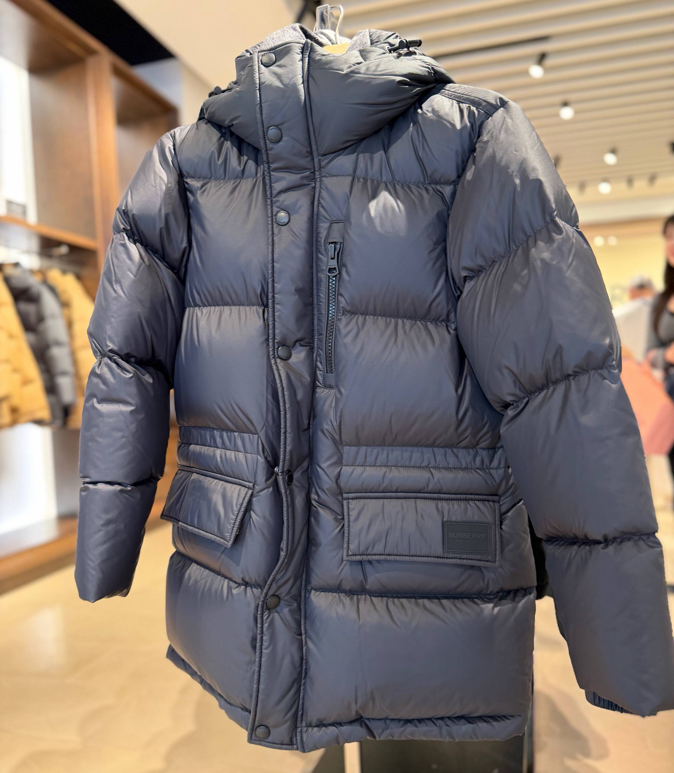 Пуховик мужской Burberry BURBERRY OUTLET