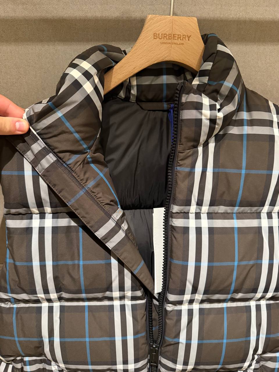 Жилет пуховый Burberry BURBERRY OUTLET