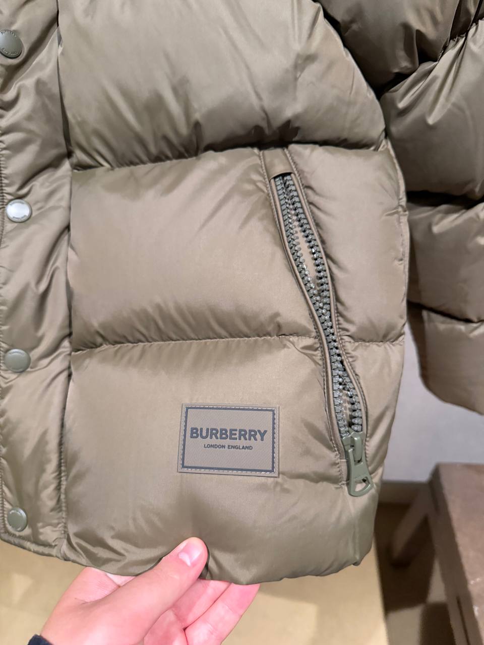 Пуховик Burberry BURBERRY OUTLET