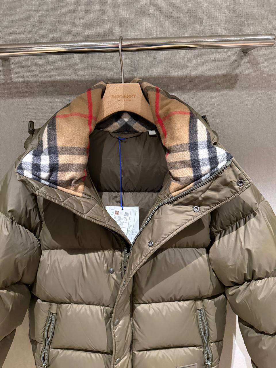 Пуховик Burberry BURBERRY OUTLET