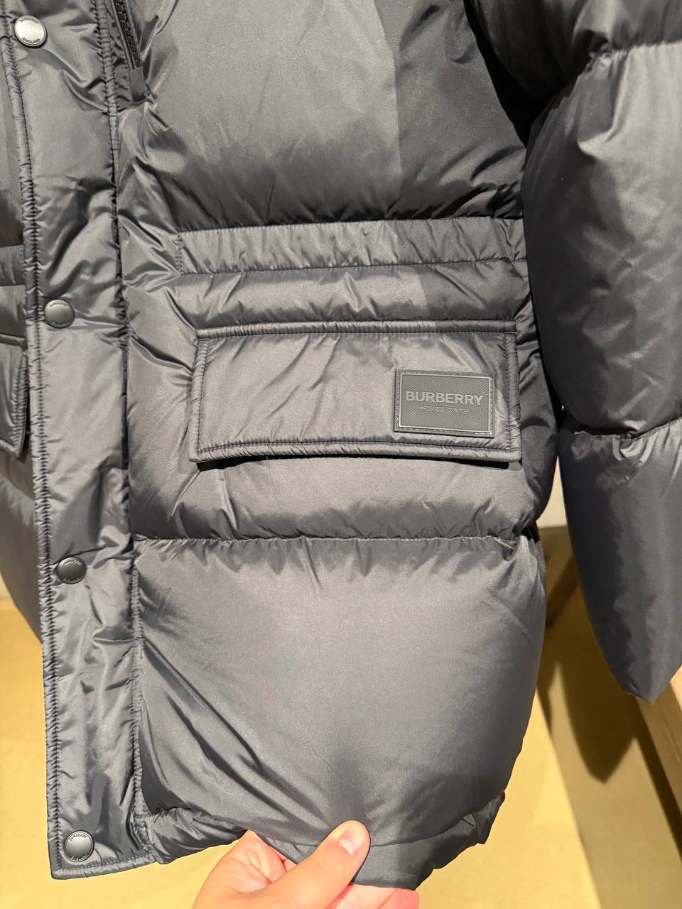 Пуховик мужской Burberry BURBERRY OUTLET