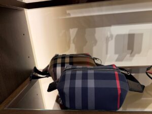 Поясная сумка Burberry Check BURBERRY