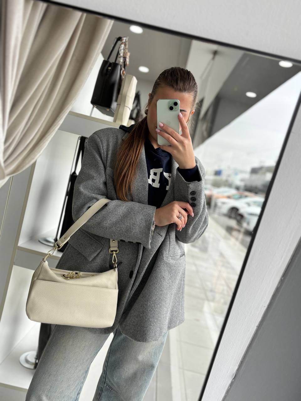 Кожаная сумка кросс-боди LEATHER COUNTRY 2 3