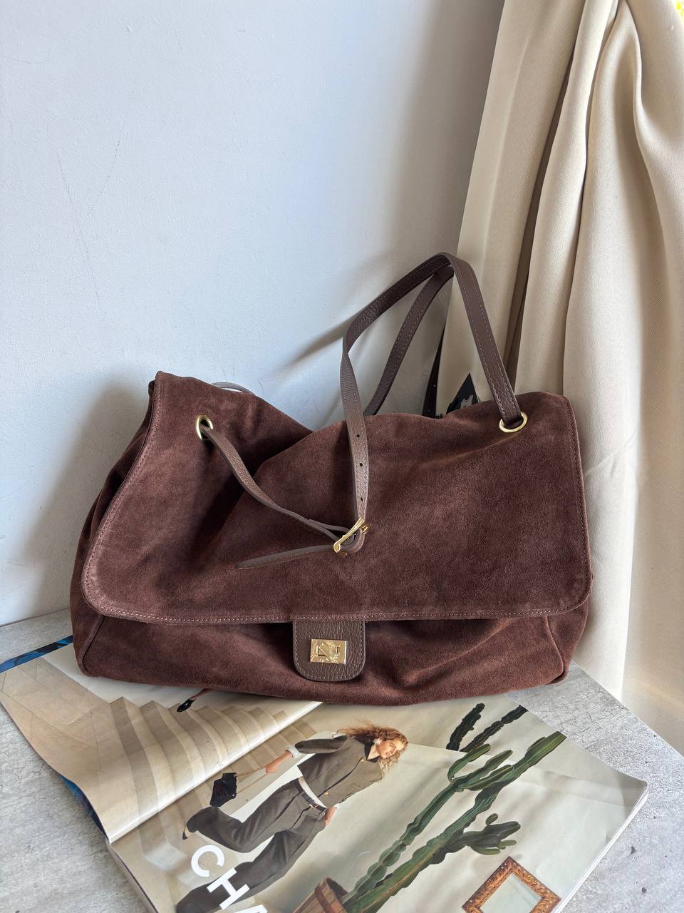Сумка замшевая женская LEATHER COUNTRY