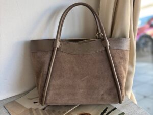 Сумка женская из замши LEATHER