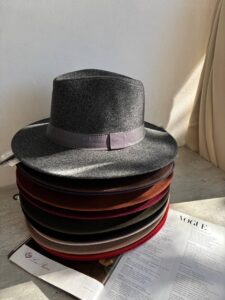 Шляпа фетровая классическая LEATHER COUNTRY