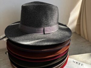 Шляпа фетровая классическая LEATHER COUNTRY