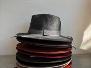 Шляпа фетровая классическая LEATHER COUNTRY