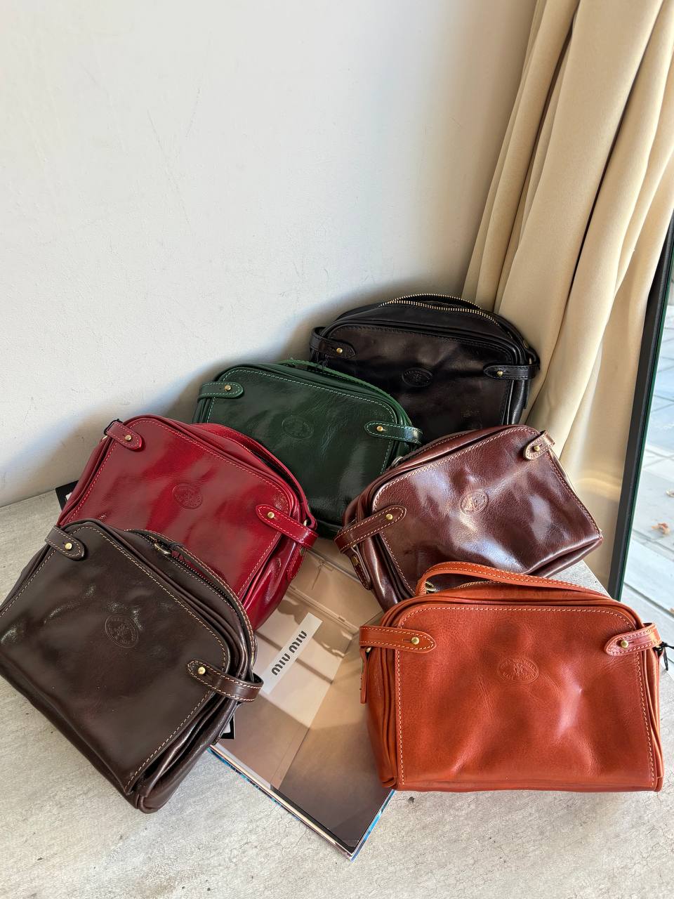 Кожаная сумка кросс-боди LEATHER COUNTRY
