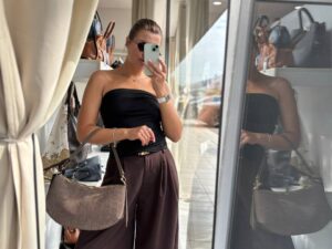Сумка женская на плечо LEATHER