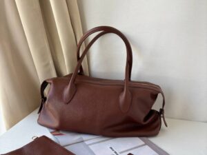 Кожаная сумка-тоут с клатчем LEATHER — фото 1 Кожаная сумка-тоут с клатчем LEATHER