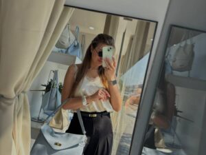 Кожаная сумка с клапаном LEATHER