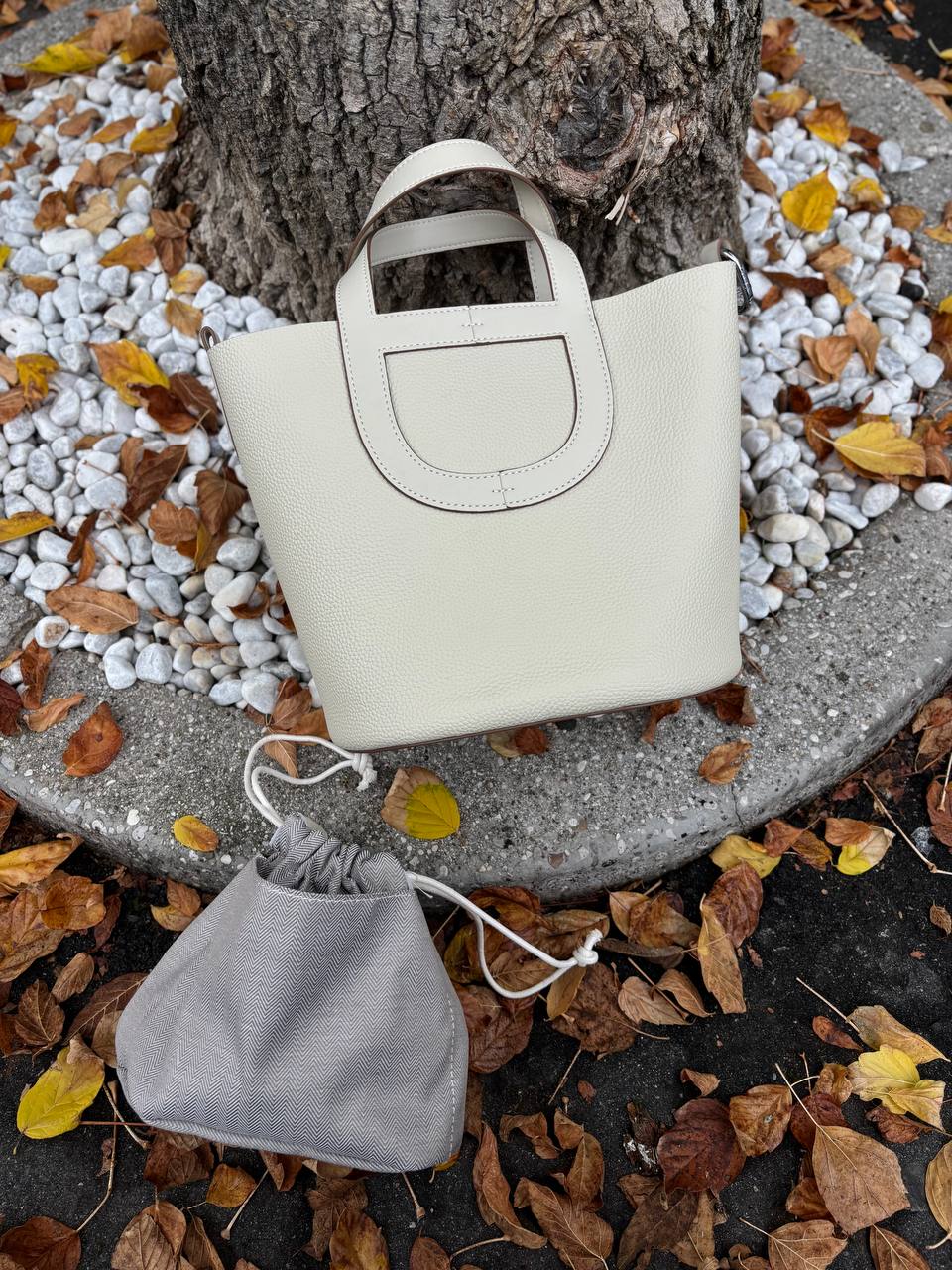 Кожаная сумка тоут женская LEATHER