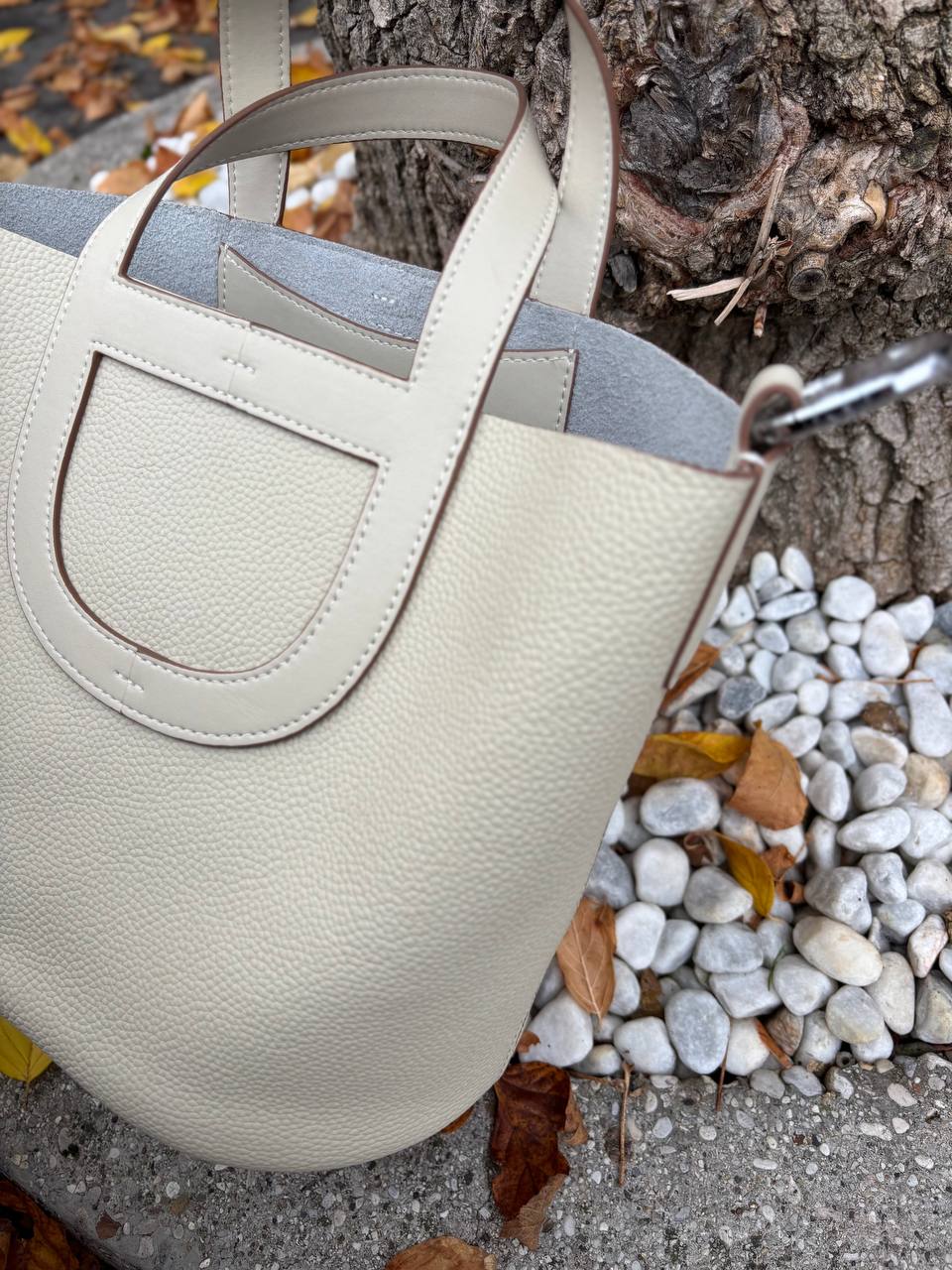 Кожаная сумка тоут женская LEATHER