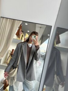 Замшевая сумка с бахромой LEATHER 2 3