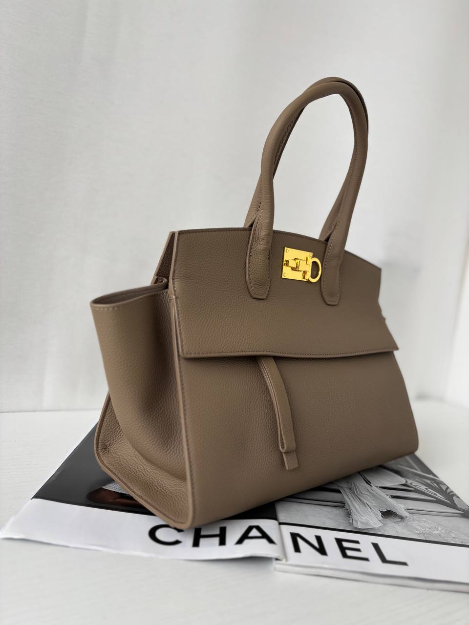 Сумка тоут женская кожаная LEATHER