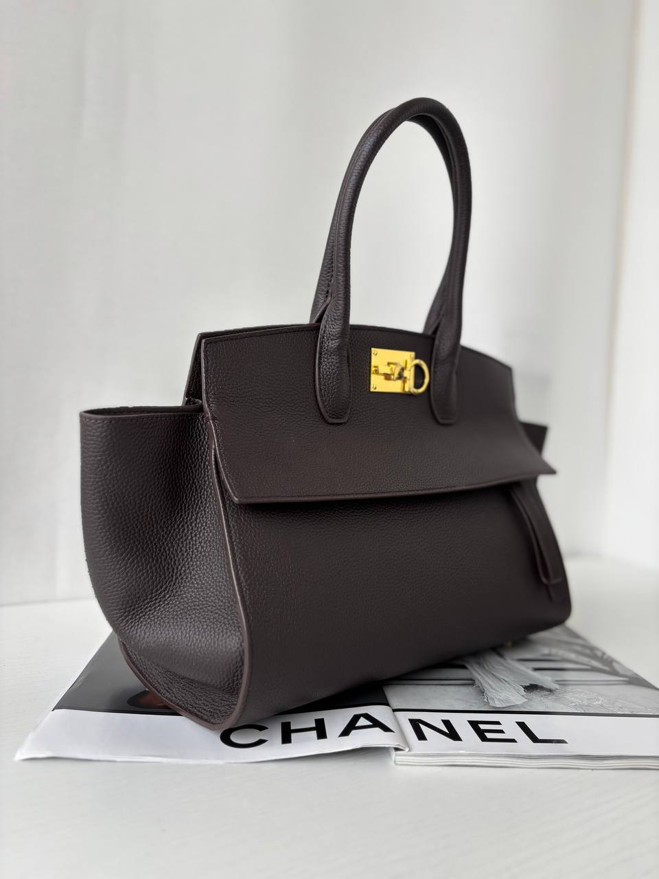 Сумка тоут женская кожаная LEATHER