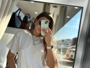 Колье женское с подвесками LEATHER — фото 1 Колье женское с подвесками LEATHER