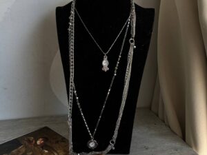 Многослойное женское колье LEATHER COUNTRY