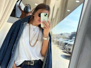 Многослойное женское колье LEATHER COUNTRY