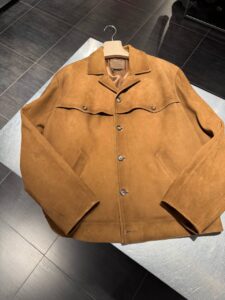 Мужской замшевый блузон Prada Prada