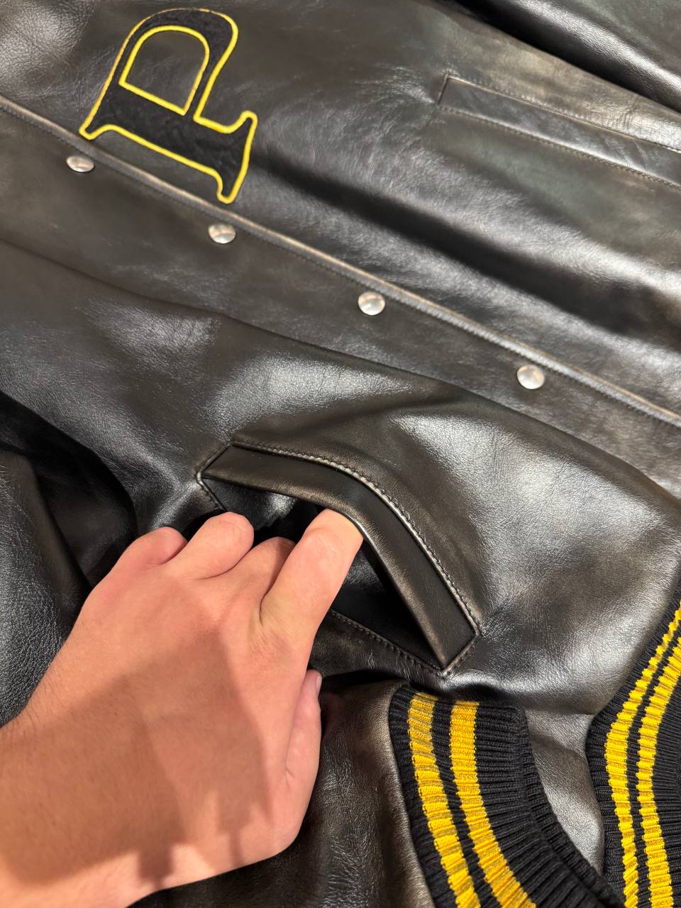 Кожаный бомбер Prada Prada Outlet