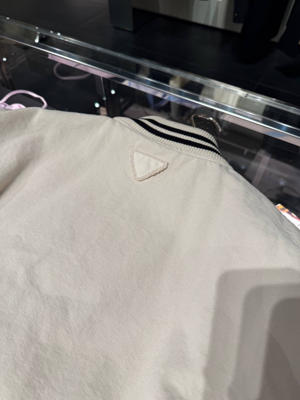 Бомбер хлопковый Prada Prada Outlet