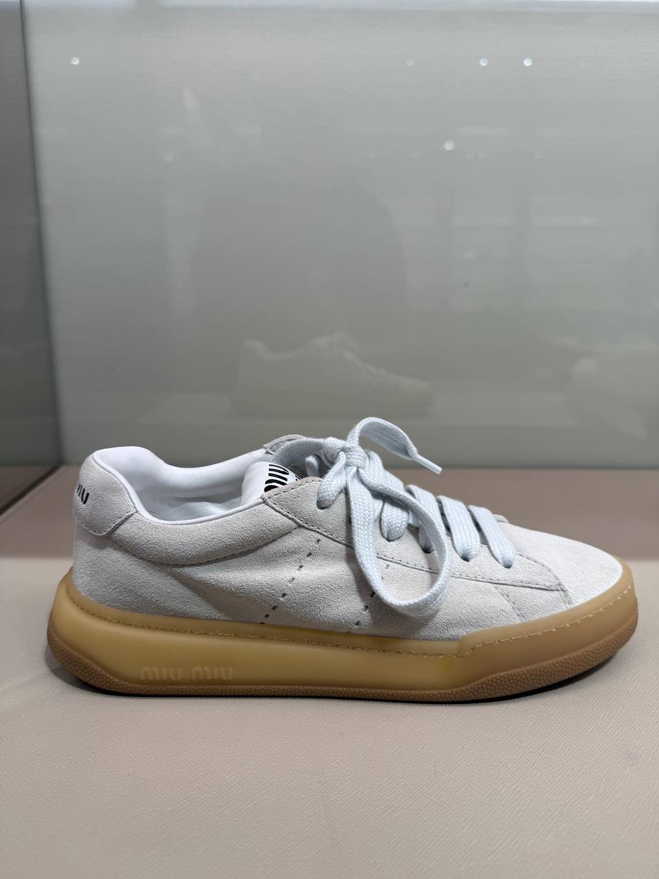 Кеды замшевые Miu Miu Prada