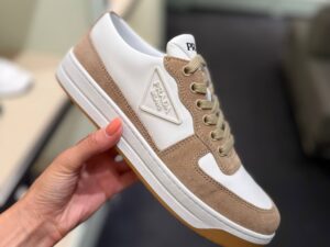 Кеды Prada из кожи и