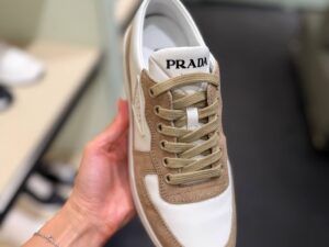Кеды Prada из кожи и