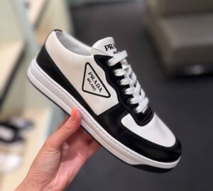 Кожаные кеды Prada Prada Outlet