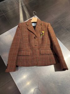 Жакет в клетку Prada Prada 2