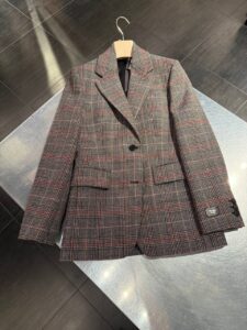 Жакет в клетку Prada Prada