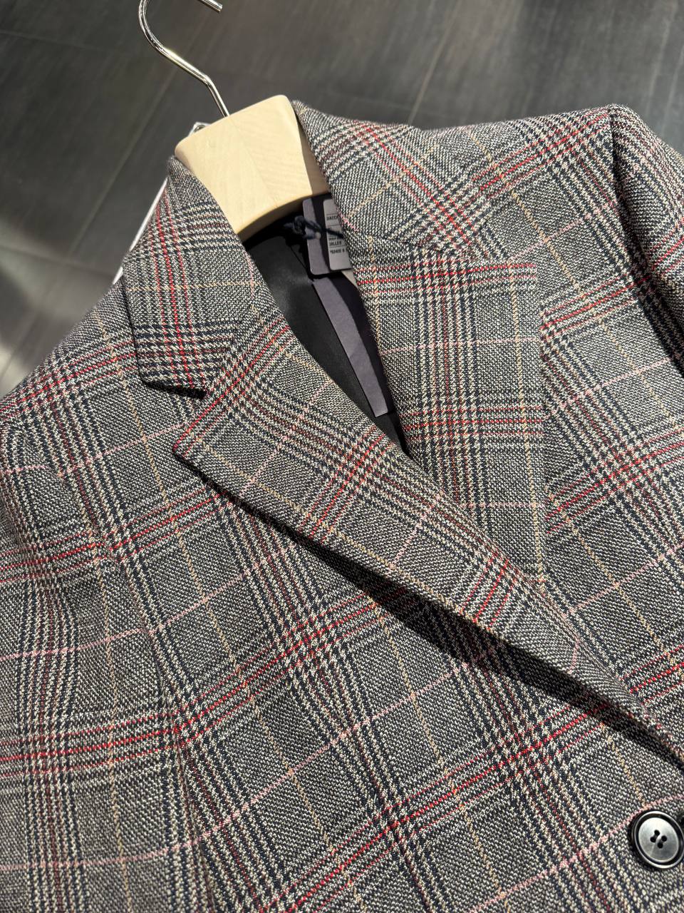 Жакет в клетку Prada Prada
