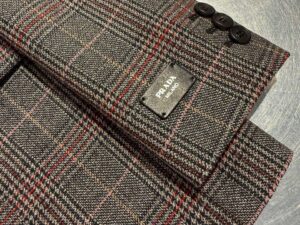 Жакет в клетку Prada Prada