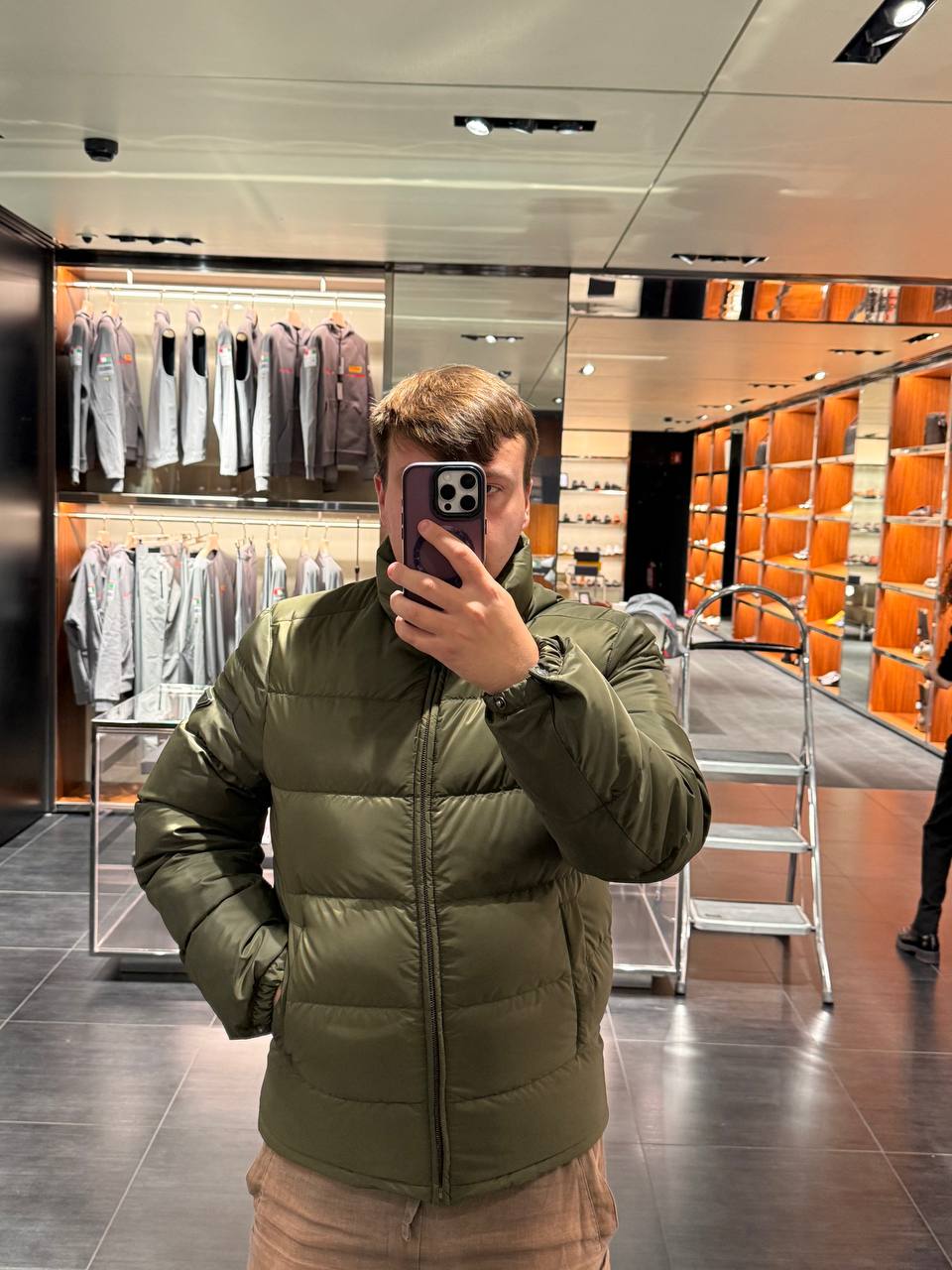Пуховик мужской Prada Prada Outlet 2
