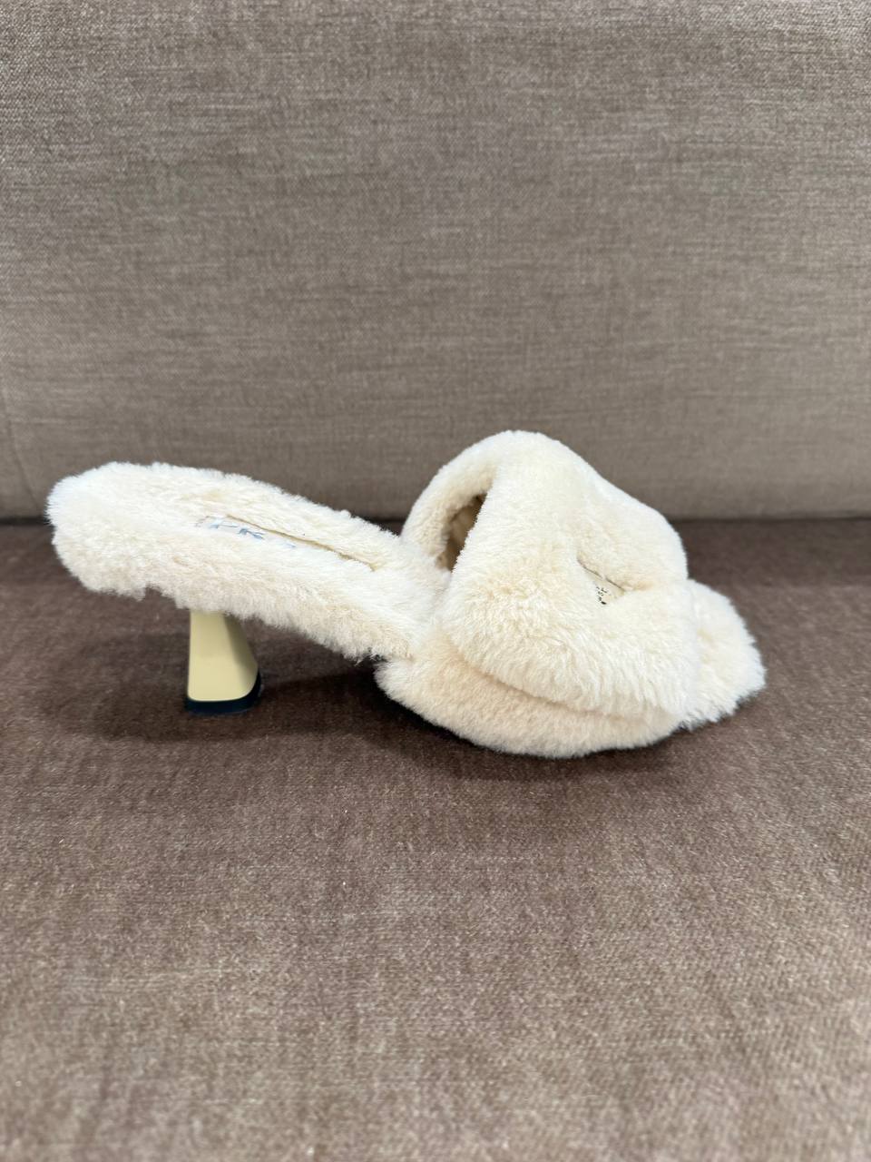 Мюли из овчины Prada Prada