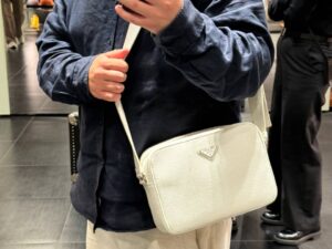 Кожаная сумка Prada Bandoliera Prada