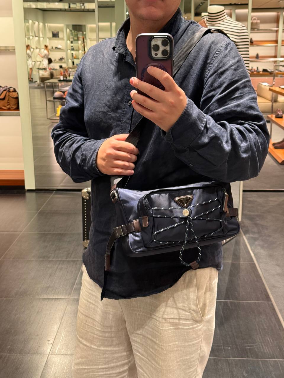 Сумка мужская Prada Prada Outlet