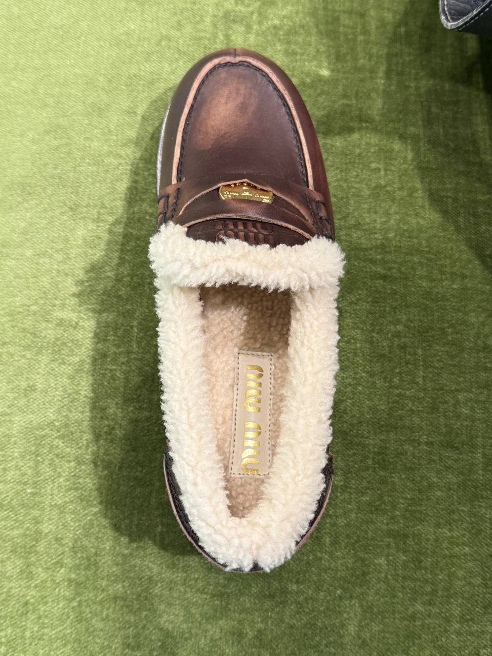 Лоферы женские Miu Miu Prada