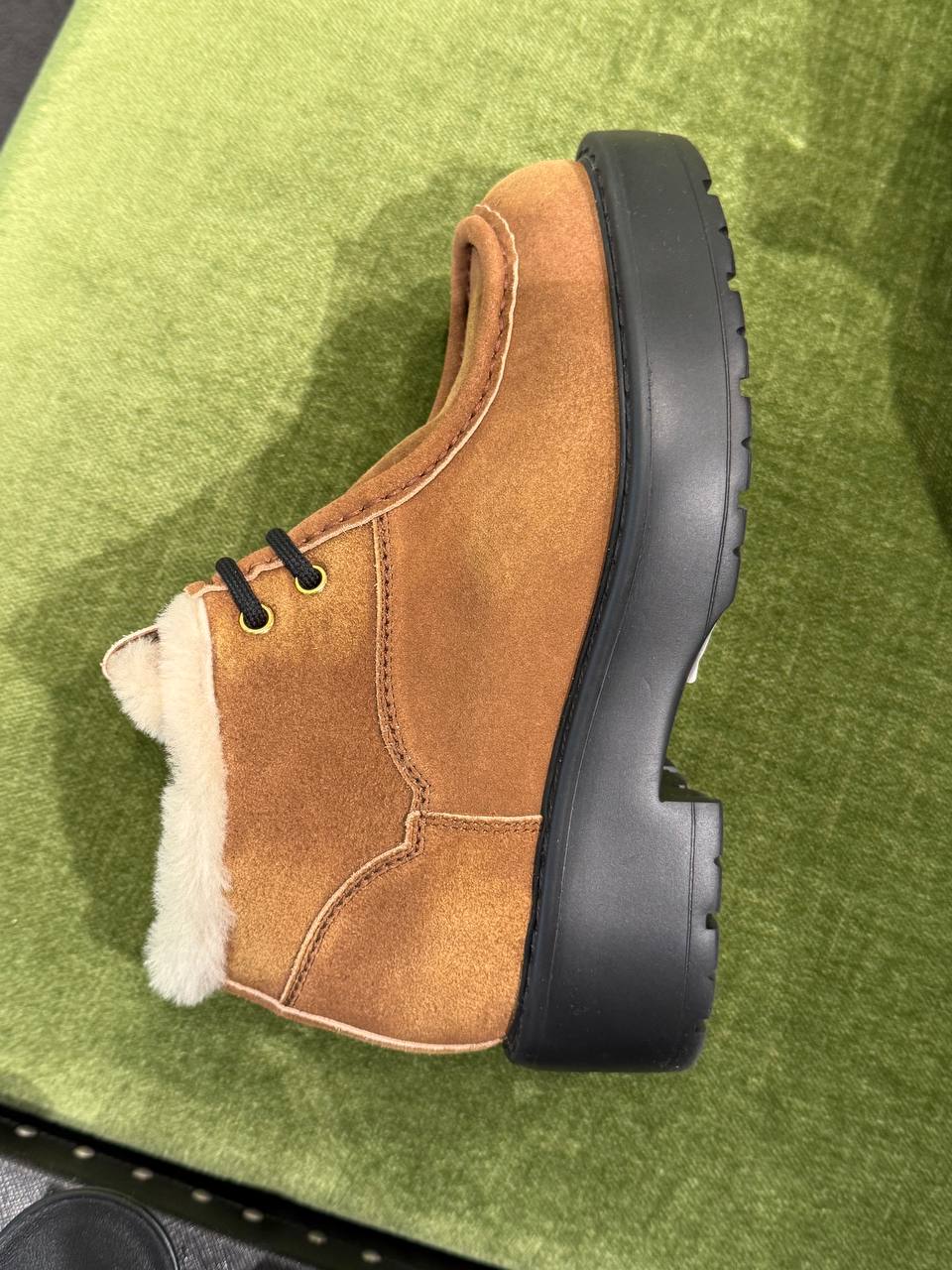 Ботинки замшевые Miu Miu Prada